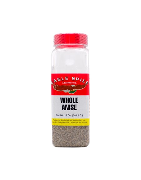 23639 - Eagle Spice Whole Anise - 12oz. (Case of 12) - Box:  - Loc: E13