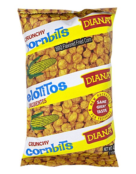 23688 - Diana Eotitos BBQ Crujientes 4.30 oz - Box:  - Loc: N11