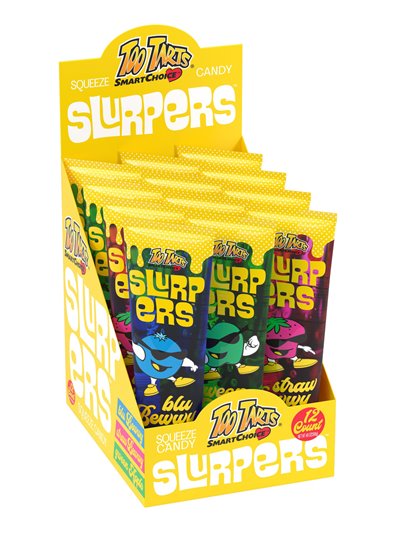23704 - Too Tarts Slurpers Yellow - 12ct - Box:  - Loc: L5