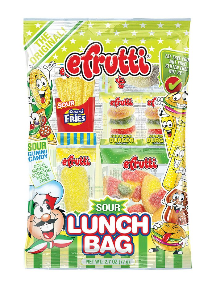 23706 - Efrutti Lunch Bag Sour - 2.7 oz. - Box:  - Loc: L11