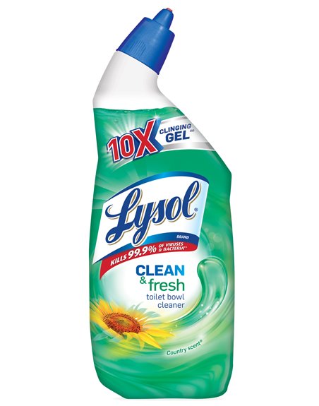 23713 - Lysol Action Gel Toilet Bowl Cleaner, Cling & Fresh - 24floz - Box:  - Loc: I9
