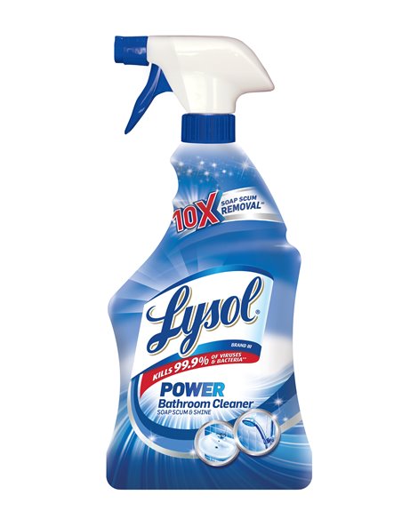 23730 - Lysol Power Bathroom Cleaner - 32 fl. oz. - Box:  - Loc: 