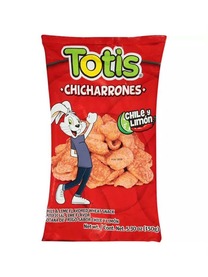 23823 - Tosti Chicharrones Chile Limon 9/ 5.30 oz - Box:  - Loc: O2