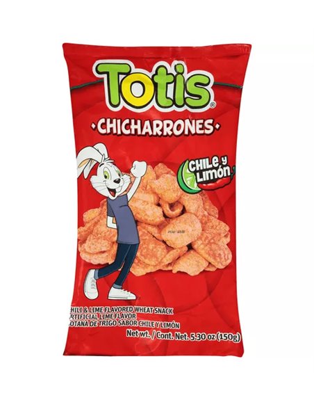 23823 - Tosti Chicharrones Chile Limon 9/ 5.30 oz - Box:  - Loc: O2