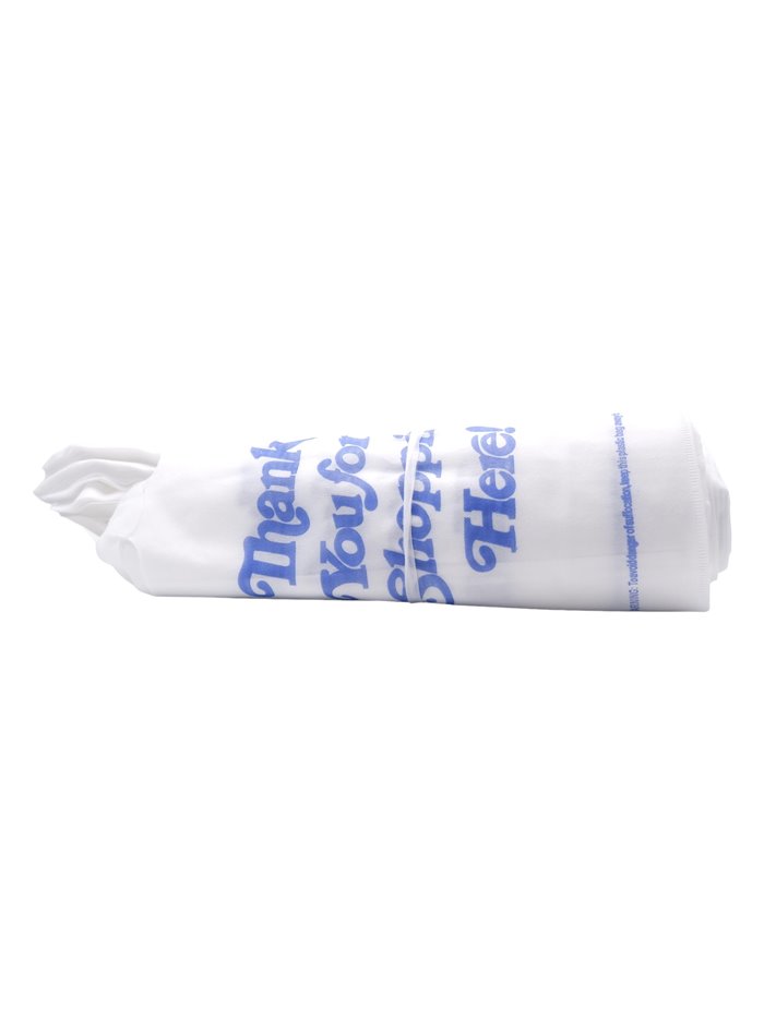 23865 - Non-Wove Vest Bag White 100ct - Box:  - Loc: N8
