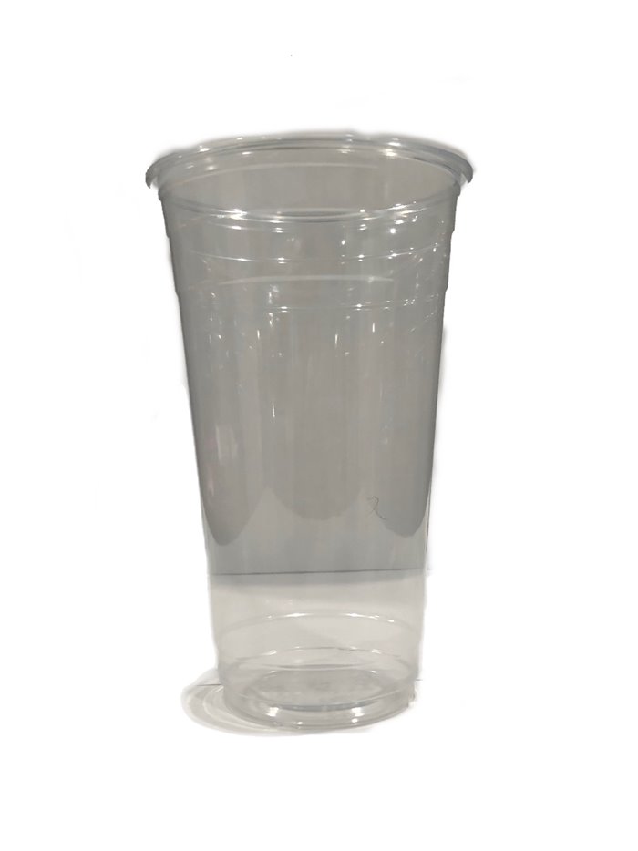 23917 - Clear Plastic Cold Cups, 24oz. - 600ct - Box:  - Loc: R6