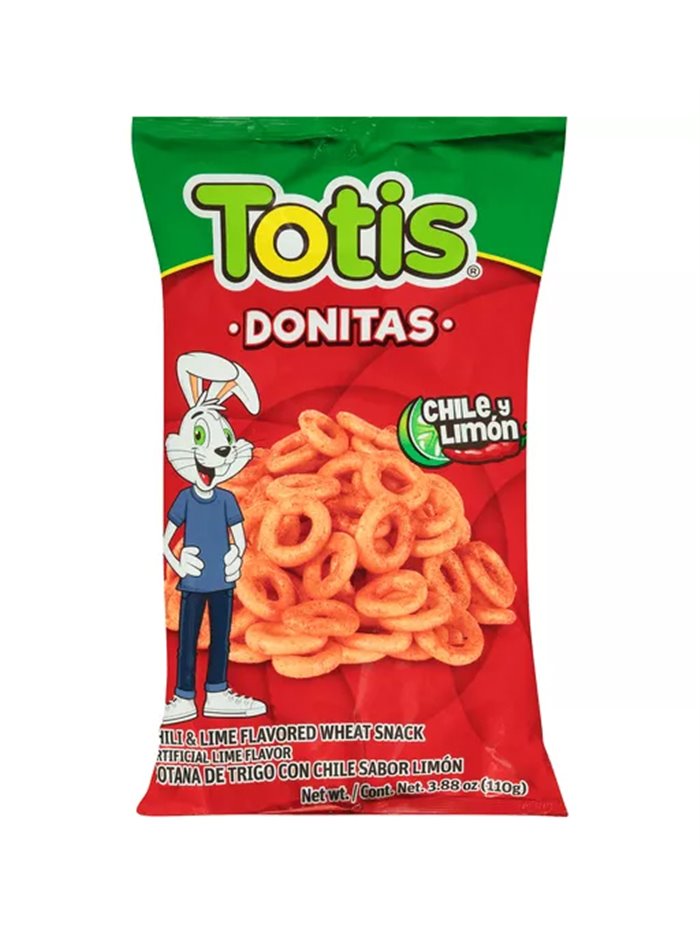 23920 - Tosti Donitas Chile Limon 12/ 3.88 oz - Box:  - Loc: N9