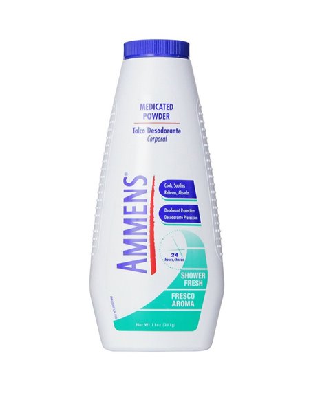 23954 - Ammens Powder Shower Fresh - 11 oz. - Box:  - Loc: J0