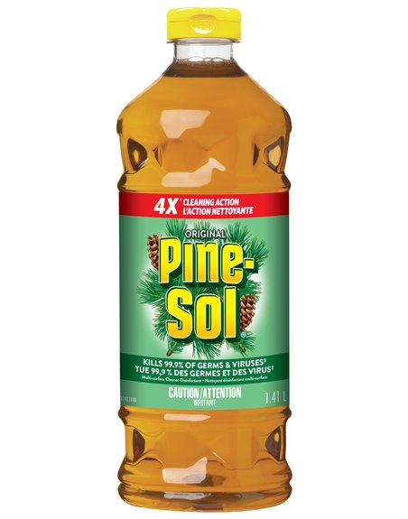 24114 - Pine-Sol Multi-Surface Cleaner, Regular - 1.41 Lt. (Case of 8) 40154 - Box:  - Loc: A5