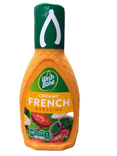 24160 - WishBone Creamy French Dressing - 8 fl.oz. (Case of 12) - Box:  - Loc: G8