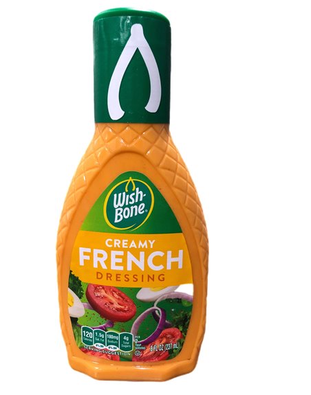 24160 - WishBone Creamy French Dressing - 8 fl.oz. (Case of 12) - Box:  - Loc: G8