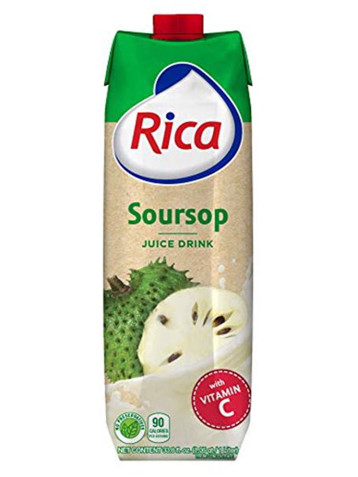 24168 - Rica Juice Soursop - 1 L. ( Pack of 12 ) - Box:  - Loc: F1