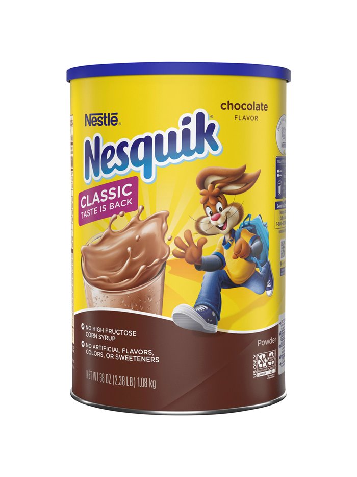 24188 - Nesquik Powder Chocolate - 38oz. - Box:  - Loc: G1