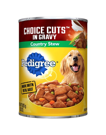 24194 - Pedigree Choice Cut Gravy Country Stew, 13.2 oz. - (12 Cans) - Box:  - Loc: S1