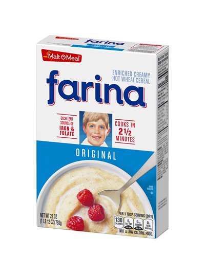 24257 - Farina Hot Wheat Cereal - 28oz (Case Of 12) - Box:  - Loc: H4