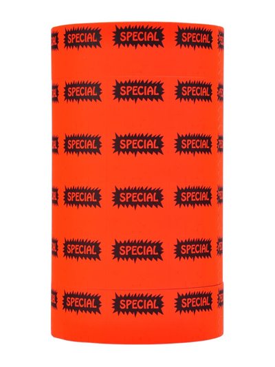 24267 - Monarch 1151 Pricing Labels Special , Red - Box:  - Loc: P0