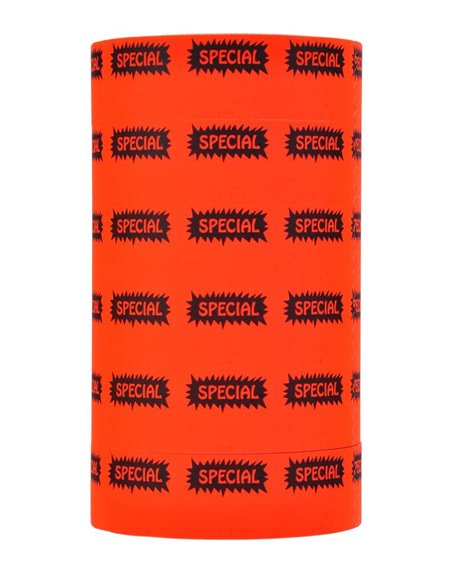 24267 - Monarch 1151 Pricing Labels Special , Red - Box:  - Loc: P0