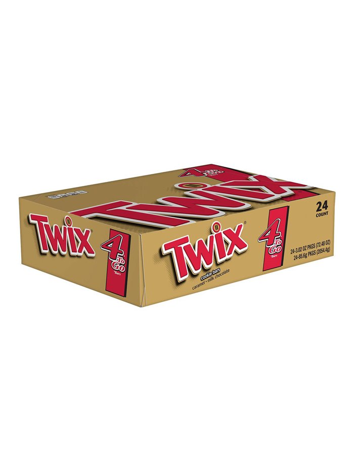 24301 - Twix Cookie Bars, King Size - 24ct - Box:  - Loc: M8