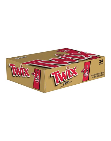 24301 - Twix Cookie Bars, King Size - 24ct - Box:  - Loc: M8