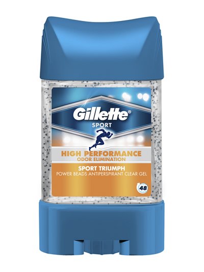 24315 - Gillette Deodorant Clear Gel,  High Performance Sport Triumph - 75ml. - Box:  - Loc: K7