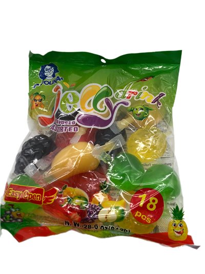 24320 - Carolina Squeeze Jelly Drink 18ct  - 28.6oz - Box:  - Loc: M13