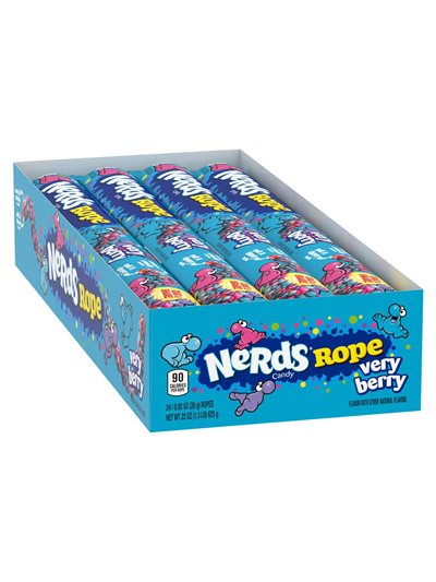 24409 - Nerds Rope, Very Berry - 24 Count - Box:  - Loc: L10