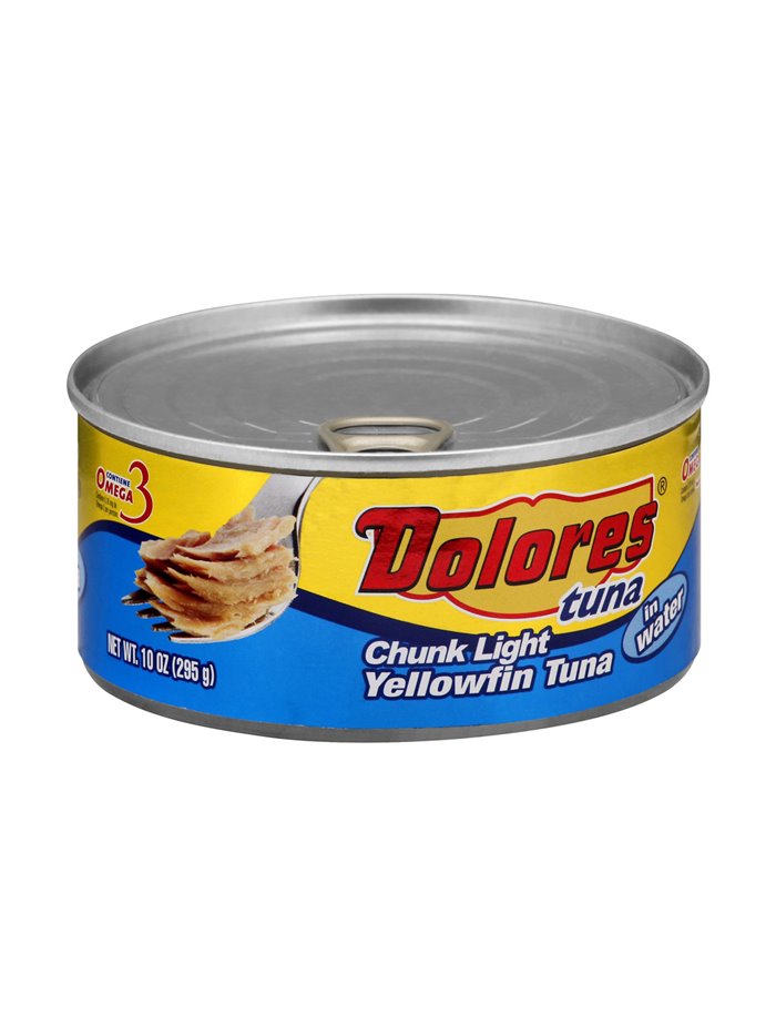 24422 - Dolores Chunk Light Tuna in Water - 10 oz. - Box:  - Loc: M4