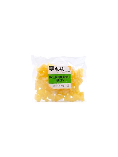 24434 - Soho Gourmet Pineapple Pieces - 9 oz - Box:  - Loc: 