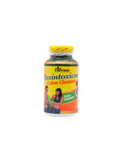 24441 - Colon Cleanser Desintoxicante 120 Capsules - Box:  - Loc: R6