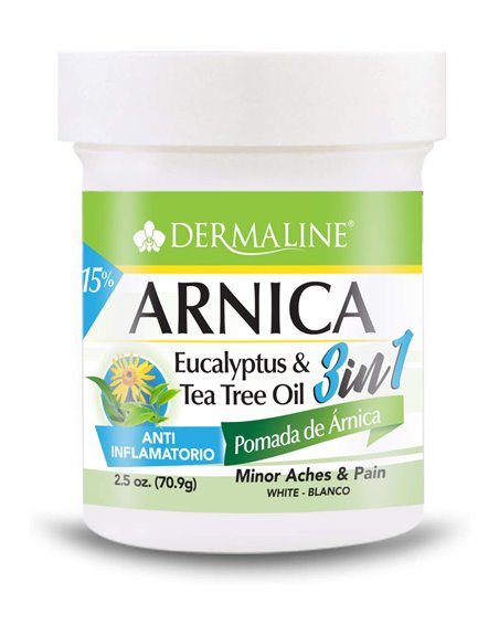 24533 - Dermaline Arnica 3in1( Pomada de Arnica ) - 5 oz. - Box:  - Loc: J0