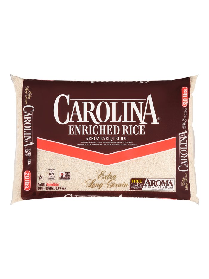 24675 - Carolina Rice ELG 4% - 20 Lb. - Box:  - Loc: R2
