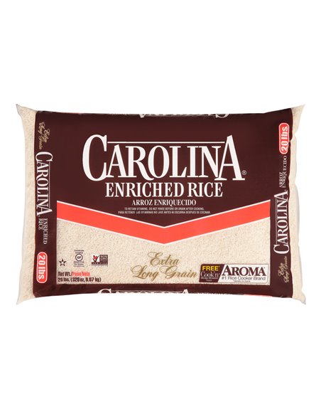 24675 - Carolina Rice ELG 4% - 20 Lb. - Box:  - Loc: R2