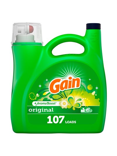 24685 - Gain Liquid Laundry Detergent, Original - 154 fl. oz. ( Case of 4 ) - Box:  - Loc: C2