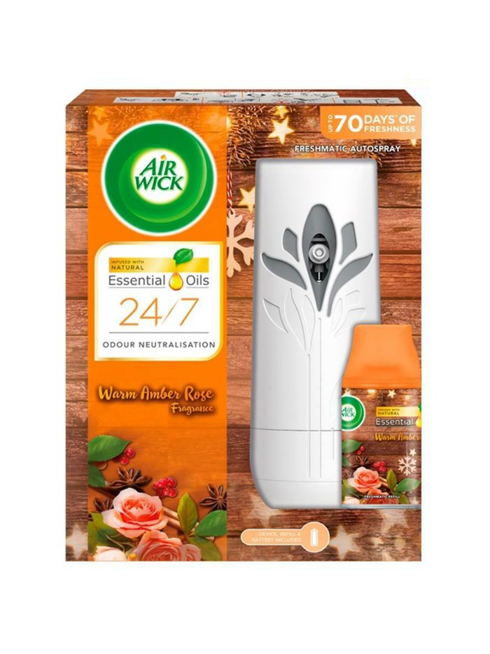 24687 - Air Wick Freshmatic Autospray Kit, Warm Amber Rose - 250ml. (Case of 4) - Box:  - Loc: I3