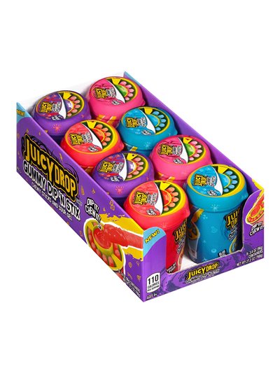 24699 - Juice Drop Gummy Dip N Stix - 8ct - Box:  - Loc: L10