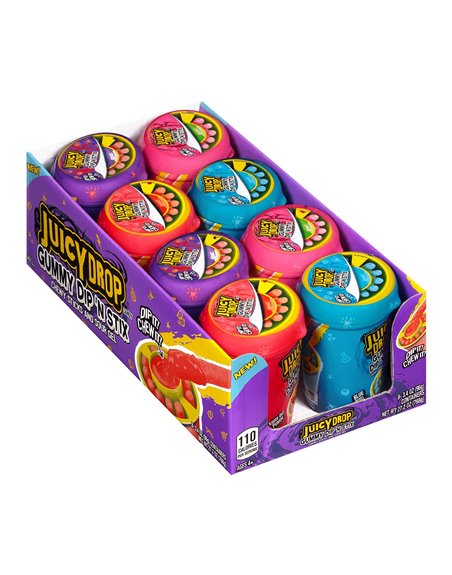 24699 - Juice Drop Gummy Dip N Stix - 8ct - Box:  - Loc: L10