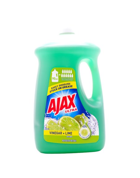24706 - Ajax Dish Soap, Lime Vinegar - 90 fl. oz. (Case of 4) - Box:  - Loc: 