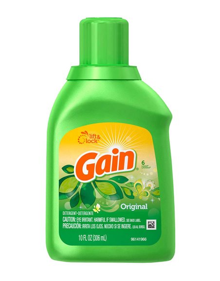 24776 - Gain Liquid Laundry Detergent, Original - 10 fl. oz. (Case of 12) - Box:  - Loc: C1