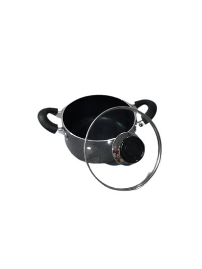 24775 - Non-Stick Stock Pot W/Glass Lid, 2.5 Qt. - Box:  - Loc: J10
