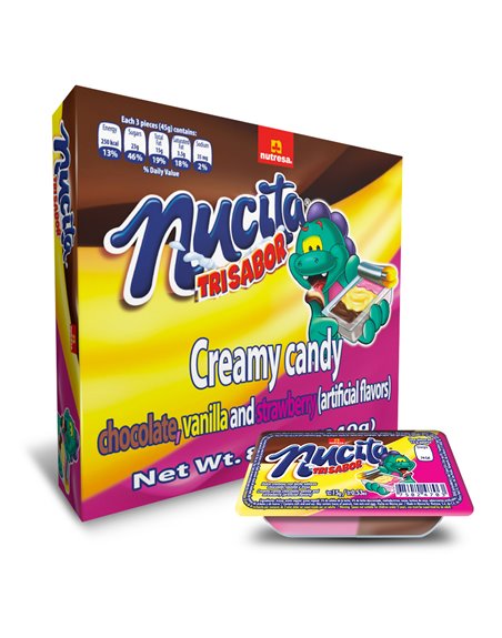 24805 - Nucita Trisabor 16 piezas - 8.5oz - Box:  - Loc: L8
