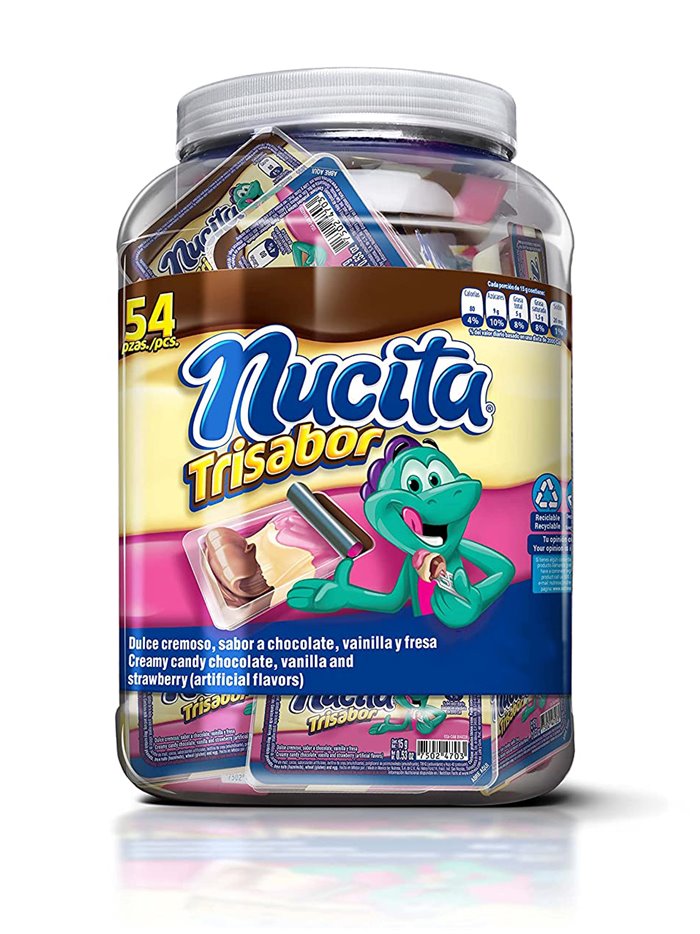 24807 - Nucita Trisabor 54PCS -1.8lb
Jar - Box:  - Loc: L8
