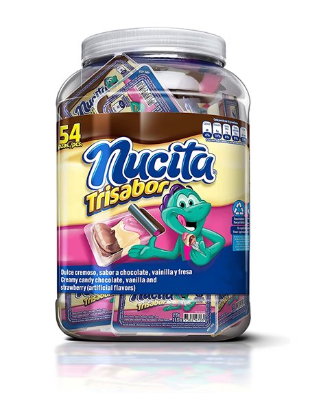 24807 - Nucita Trisabor 54PCS -1.8lb
Jar - Box:  - Loc: L8