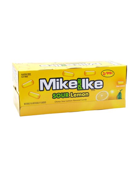 24871 - Mike & Ike Sour Lemon - 24ct - Box:  - Loc: L8
