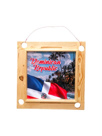 24906 - Domino Wood Table - Box:  - Loc: ALM