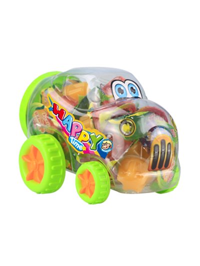 24926 - Juicy Chew Assorted Fruit Jellies, Bettle Car Jar - 6/41oz. - Box:  - Loc: L8