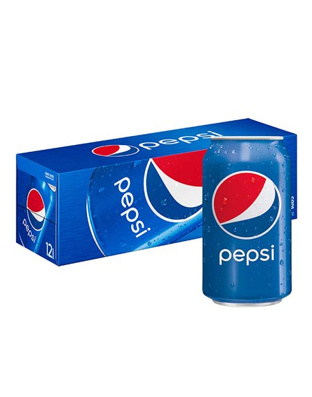 24972 - Pepsi - 12 fl. oz. ( 12 Cans ) - Box:  - Loc: D1