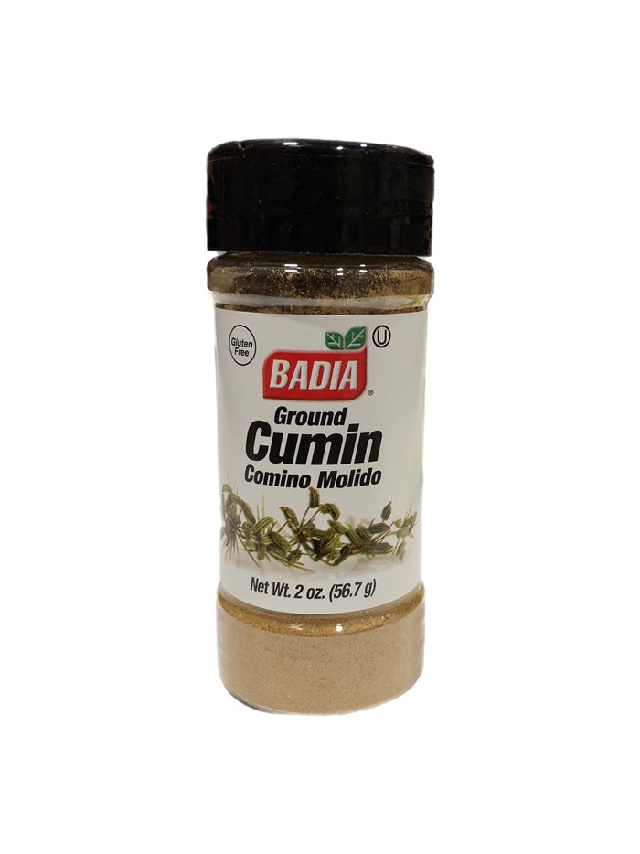 25172 - Badia Ground Cumin - 2 oz. (Pack of 8) - Box:  - Loc: S10