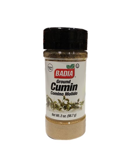 25172 - Badia Ground Cumin - 2 oz. (Pack of 8) - Box:  - Loc: S10