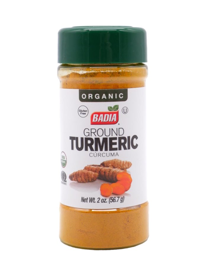 25173 - Badia Organic Turmeric Powder - 2 oz. (Pack of 8) - Box:  - Loc: S10