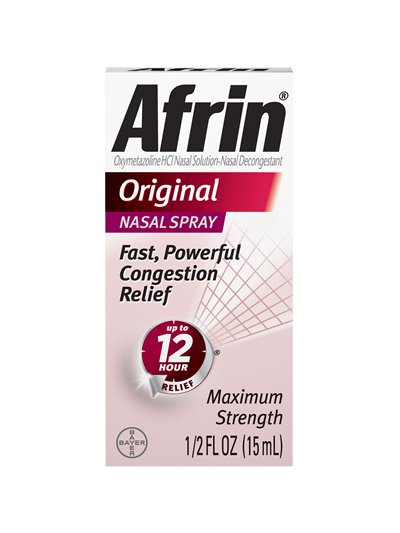 25217 - Afrin Nasal Spray Original - 1/2 fl. oz. (6ct) - Box:  - Loc: P0